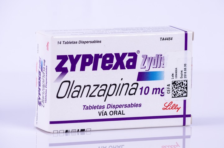 zYPRExa ZYDIS 10 MG BUCODISPERSABLE X 14 COMPRIMIDOS
